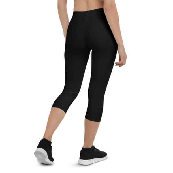katzensofa Capri Leggings «Crazy Catlady Ginger» black - Image 2