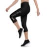 katzensofa Capri Leggings «Crazy Catlady Tabby» black - Image 3