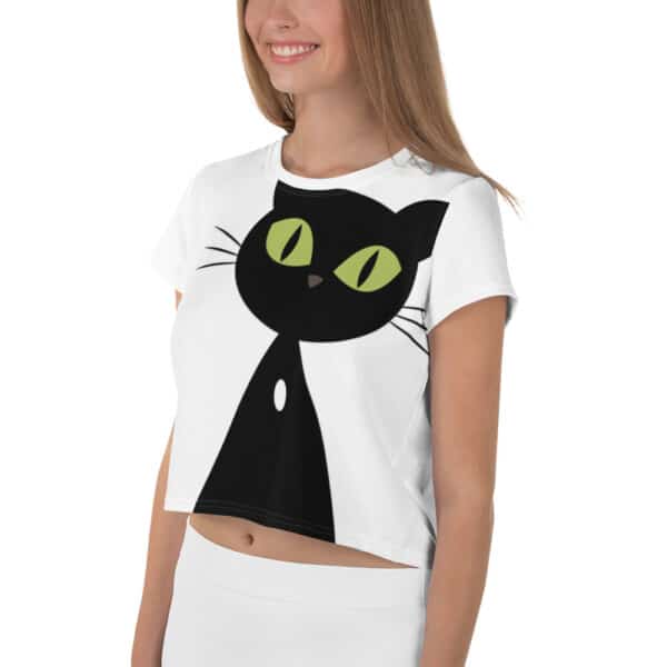 BlackCatsMatter Crop-T-Shirt PEGGY - Image 3
