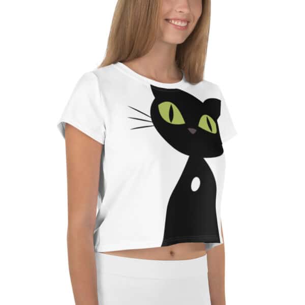 BlackCatsMatter Crop-T-Shirt PEGGY - Image 4