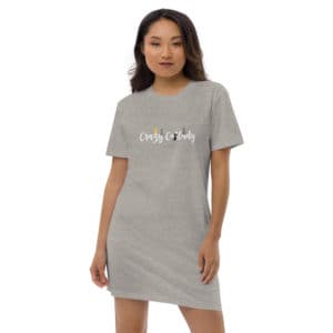 katzensofa T-Shirt-Kleid «Crazy Catlady» aus organischer Baumwolle