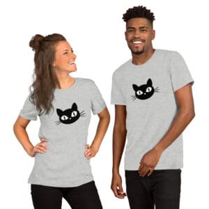 katzensofa T-Shirt «BlackCat» unisex