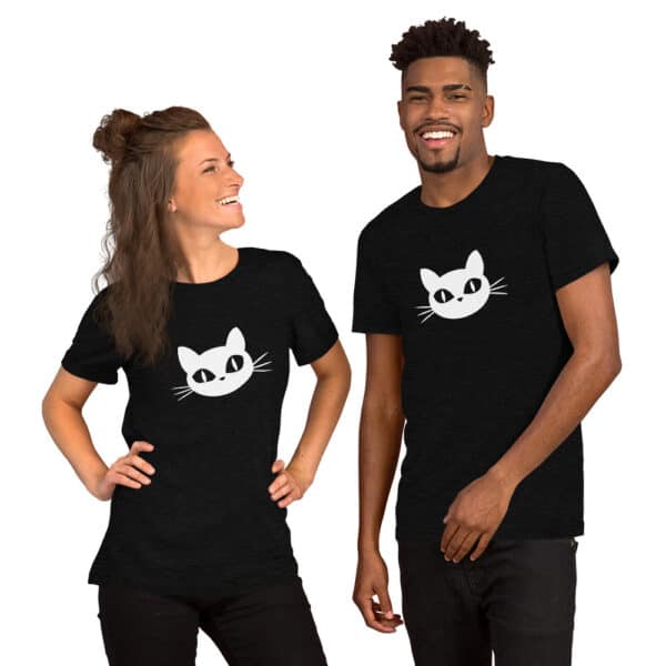 katzensofa T-Shirt «WhiteCat» unisex - Image 2