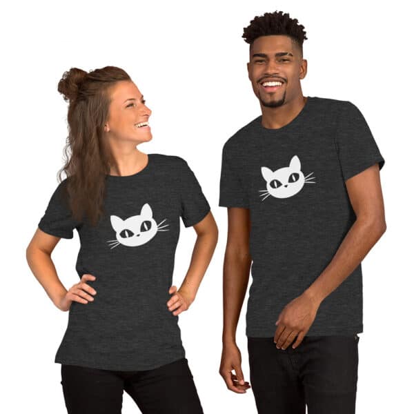 katzensofa T-Shirt «WhiteCat» unisex - Image 3