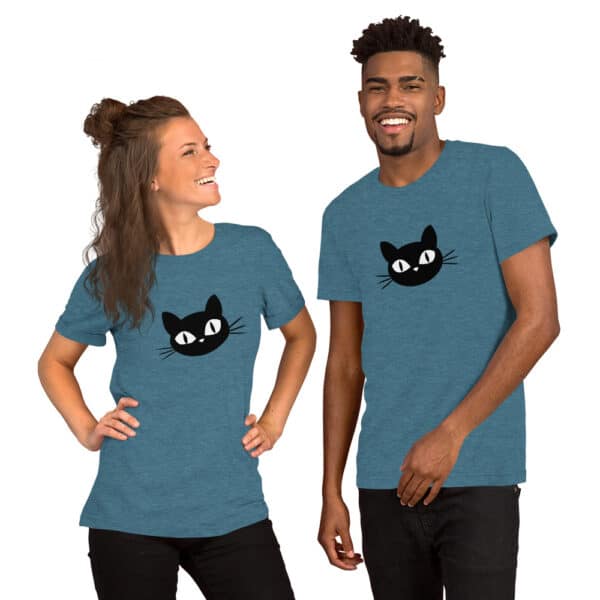 katzensofa T-Shirt «BlackCat» unisex - Image 6