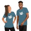 katzensofa T-Shirt «WhiteCat» unisex - Image 5