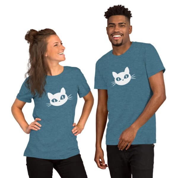katzensofa T-Shirt «WhiteCat» unisex - Image 5