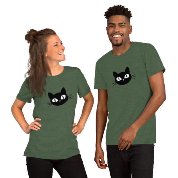 katzensofa T-Shirt «BlackCat» unisex - Image 5