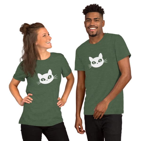 katzensofa T-Shirt «WhiteCat» unisex - Image 4