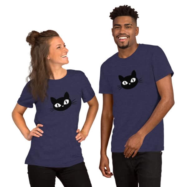 katzensofa T-Shirt «BlackCat» unisex - Image 3