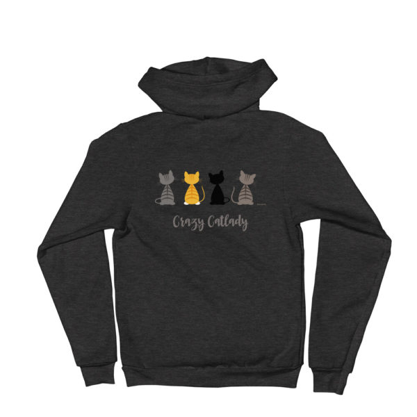 katzensofa Hoodie «Crazy Catlady»