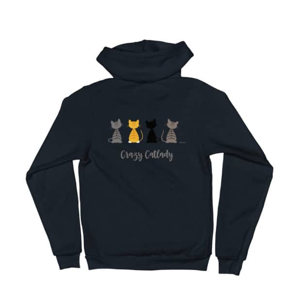 katzensofa Hoodie «Crazy Catlady» - Image 2