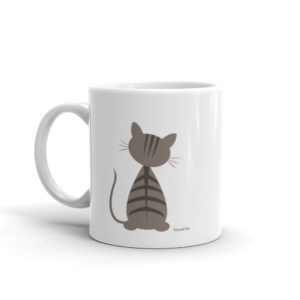 katzensofa Tasse «Dafne» weiss