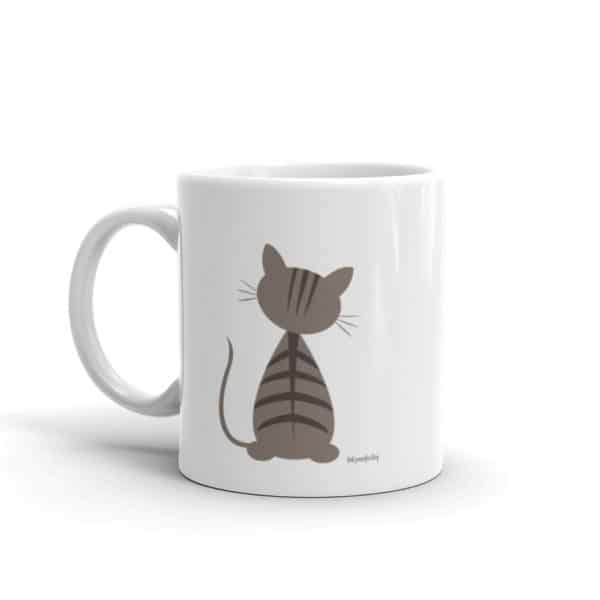katzensofa Tasse «Dafne» weiss