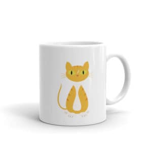 katzensofa Tasse «Runa» weiss