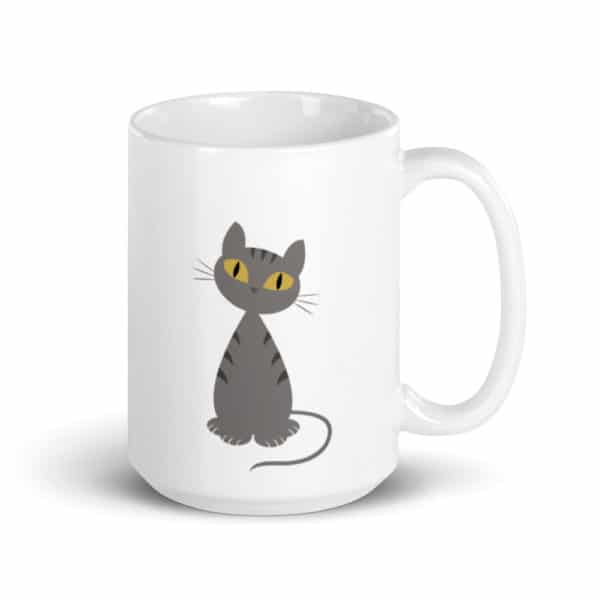 katzensofa Tasse «Ronda» weiss - Image 3