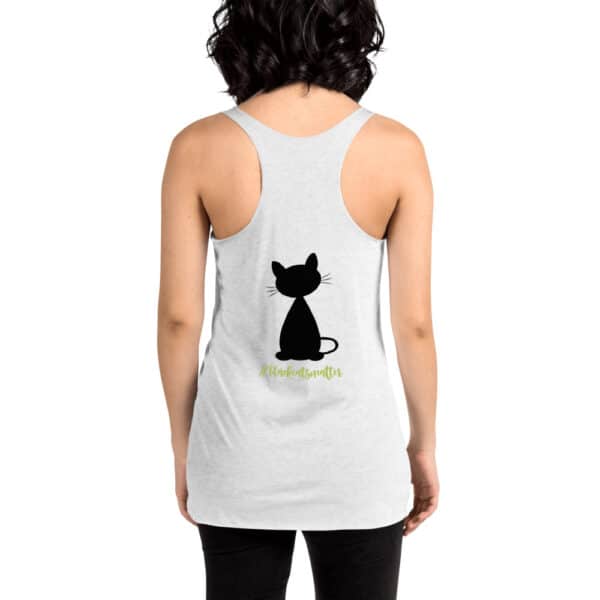 Racerback Tank-Top BlackCatsMatter (Ladies) - Image 11