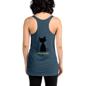 Racerback Tank-Top BlackCatsMatter (Ladies)