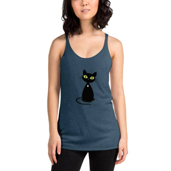 Racerback Tank-Top BlackCatsMatter (Ladies) - Image 2