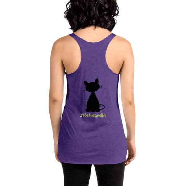 Racerback Tank-Top BlackCatsMatter (Ladies) - Image 9