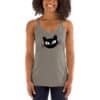 katzensofa Racerback Tank-Top «BlackCat» (Ladies) - Image 2