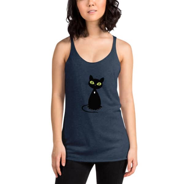 Racerback Tank-Top BlackCatsMatter (Ladies) - Image 4