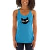 katzensofa Racerback Tank-Top «BlackCat» (Ladies) - Image 3